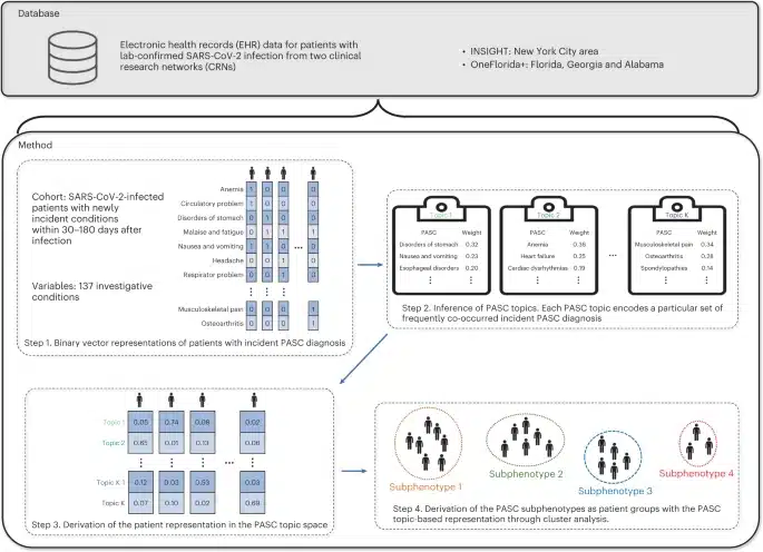 Data-driven identification of post-acute SARS-CoV-2 infection subphenotypes